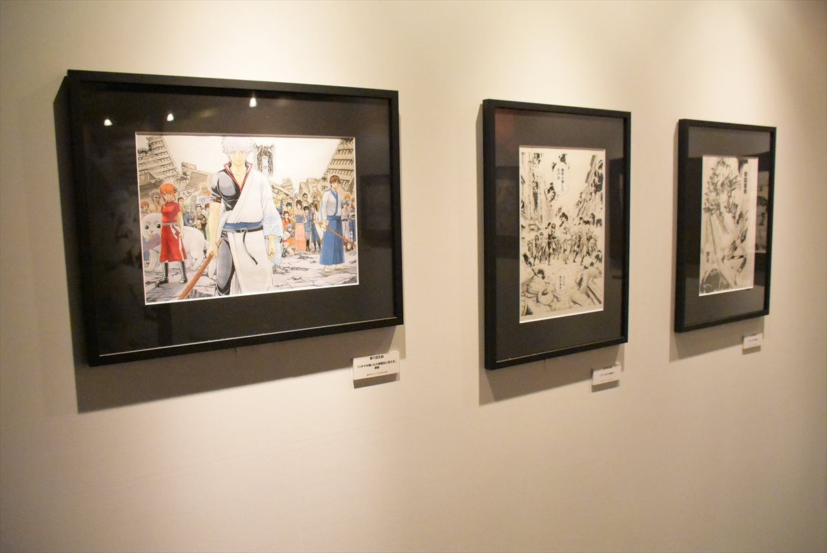 橋本環奈、神楽は「鼻ほじってます！」 『銀魂』初の展覧会ついに開幕