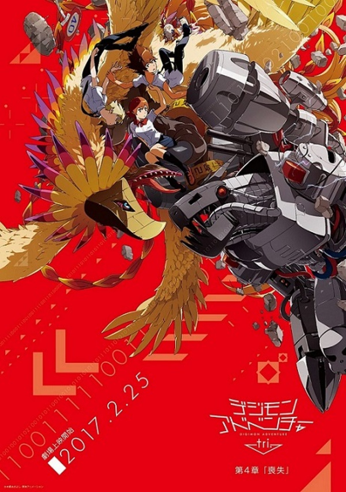『デジモンアドベンチャー tri. 第4章「喪失」』PV公開&エンディングテーマ決定