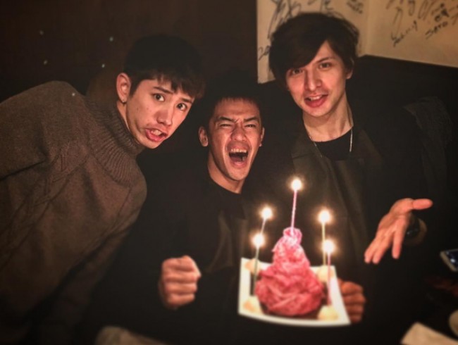 城田優、武井壮、Takaらと誕生日目前の食事会!