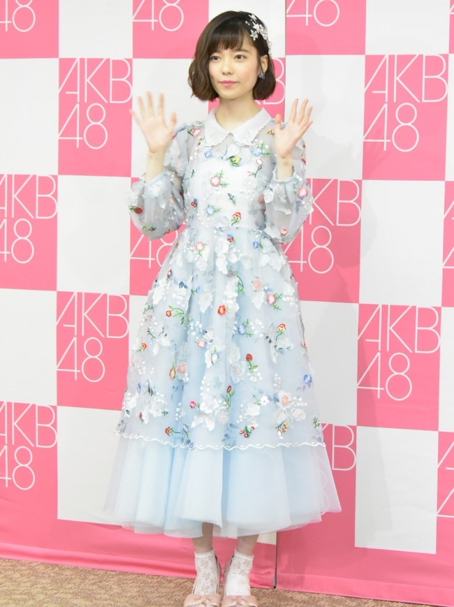 AKB48劇場で卒業公演を行った島崎遥香