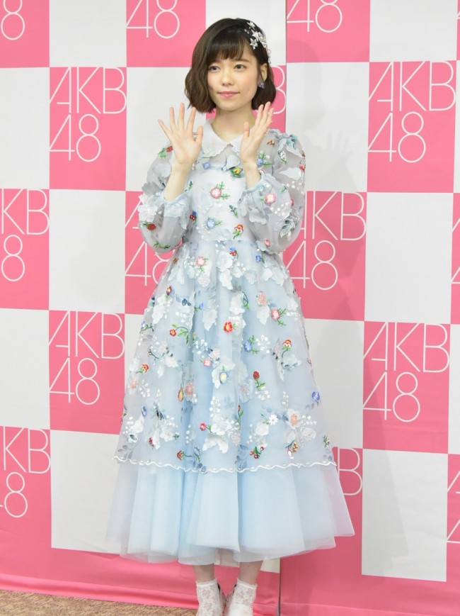 AKB48劇場で卒業公演を行った島崎遥香