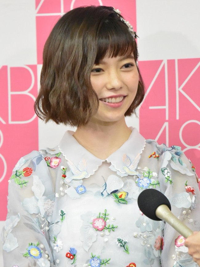 AKB48劇場で卒業公演を行った島崎遥香