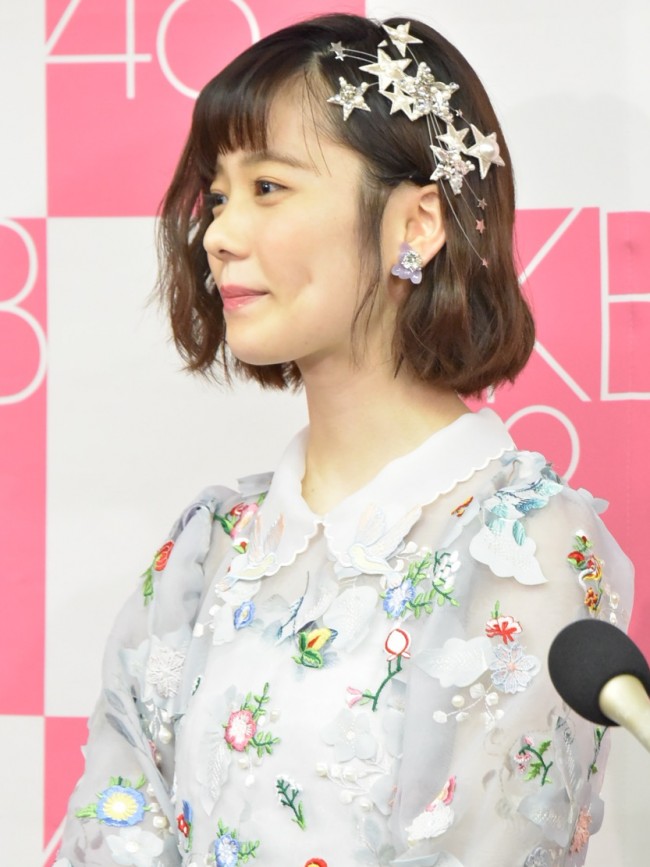 AKB48劇場で卒業公演を行った島崎遥香