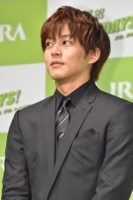 松坂桃李、「2017年 JRA 新CM発表会」に出席