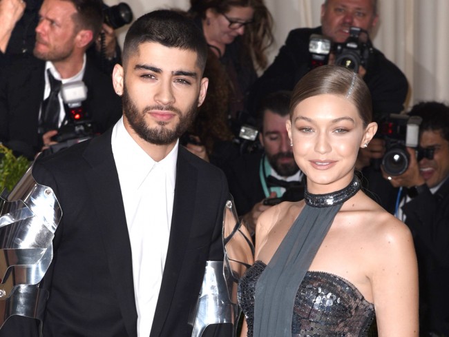 ゼイン・マリク、ジジ・ハディッド、Zayn Malik、Gigi Hadid