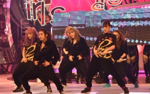 「第67回 NHK紅白歌合戦」のリハーサルに出席したE‐girls