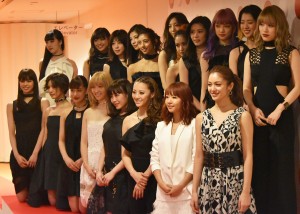 「第67回 NHK紅白歌合戦」のリハーサルに出席したE‐girls