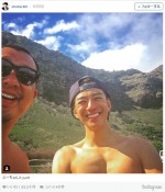 三浦翔平、ハワイで肉体美披露に反響「胸板やばーい」