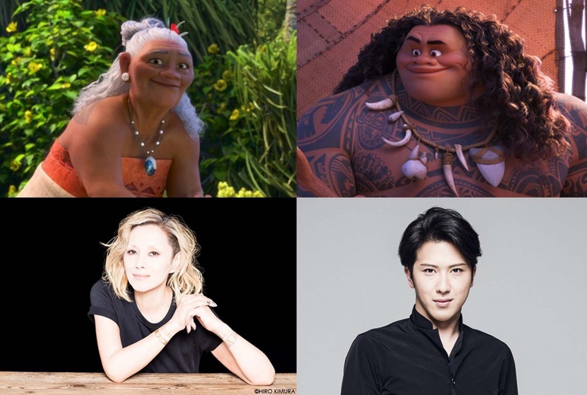 ディズニー最新作『モアナと伝説の海』に尾上松也&夏木マリ