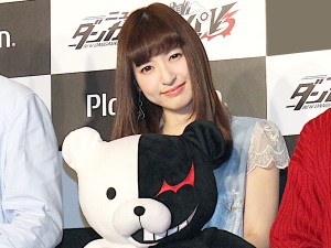 神田沙也加、『ニューダンガンロンパV3 みんなのコロシアイ新学期』記者発表会に出席