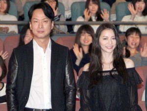 『嫌われる勇気』完成披露試写会＆舞台挨拶に出席した、香里奈、椎名桔平