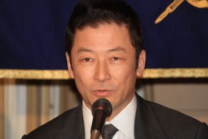 『沈黙－サイレンス－』の記者会見に出席した、浅野忠信