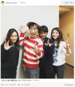 【写真】楳図かずお、高畑充希＆門脇麦＆大原櫻子とグワシッ