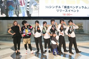 「M！LK」結成2周年記念ファンミーティング「牛乳スーパー会議」の様子