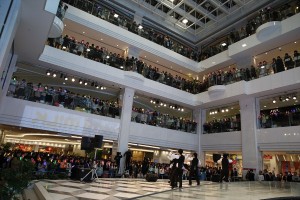 「M！LK」結成2周年記念ファンミーティング「牛乳スーパー会議」の様子