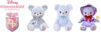1月21日新発売『Disney Princess BEAR by UniBEARsity』（左から）シャルマン、ブルーローズ、ポティロン。