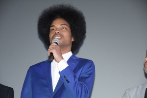 副島淳、映画『闇金ドッグス5』初日舞台挨拶に出席