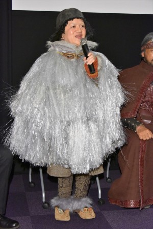 米良美一、『精霊の守り人 最終章』出演者発表会見に出席