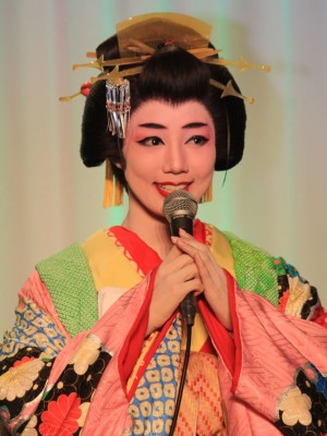 『幕末太陽傳』Show Spirit『Dramatic“S”！』制作発表会に出席した、咲妃みゆ