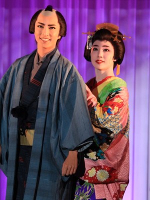 『幕末太陽傳』Show Spirit『Dramatic“S”！』制作発表会に出席した、早霧せいな、咲妃みゆ