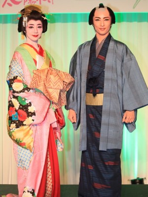 『幕末太陽傳』Show Spirit『Dramatic“S”！』制作発表会に出席した、早霧せいな、咲妃みゆ