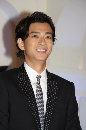 『奪い愛、冬』制作発表記者会見に出席した、三浦翔平