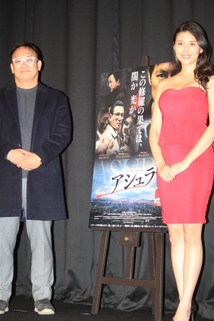 キム・ソンス監督と橋本マナミ『アシュラ』来日トークイベントにて