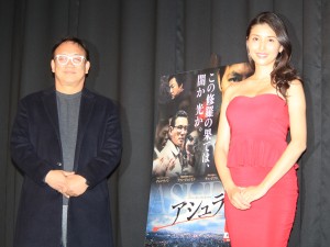 キム・ソンス監督と橋本マナミ『アシュラ』来日トークイベントにて