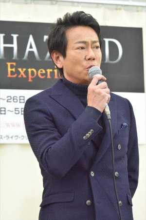  舞台『BIOHAZARD THE Experience』製作記者会見に出席した、東幹久