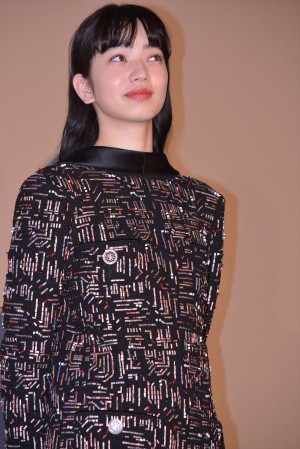 小松菜奈、『沈黙－サイレンス－』初日舞台挨拶にて