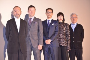 『沈黙－サイレンス－』初日舞台挨拶にて