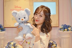 前田希美、ディズニーストア新キャラクター「プリンセスベア」にゾッコン！