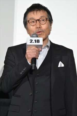  『愚行録』のジャパンプレミアに出席した、平田満