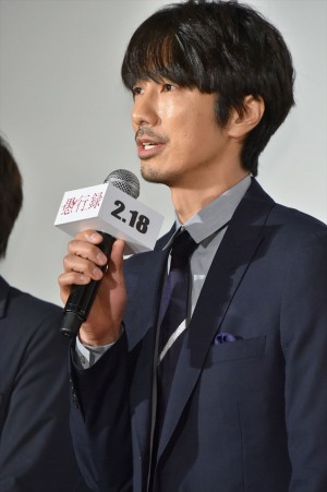 『愚行録』のジャパンプレミアに出席した、眞島秀和