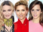 マドンナ、スカヨハ、エマ・ワトソン…、反トランプ派行進にハリウッドスターらが参加
