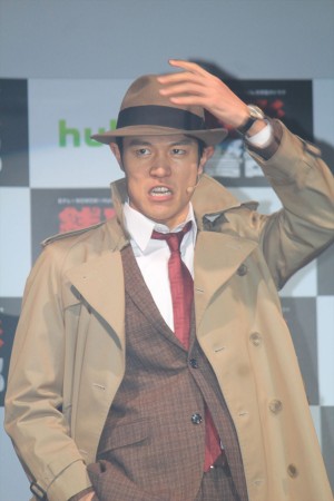 『金曜ロードSHOW！ 銭形警部』完成披露試写会に出席した、鈴木亮平