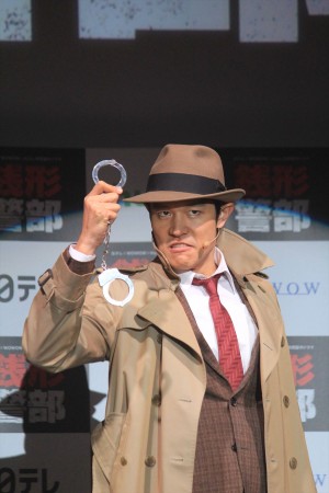 『金曜ロードSHOW！ 銭形警部』完成披露試写会に出席した、鈴木亮平