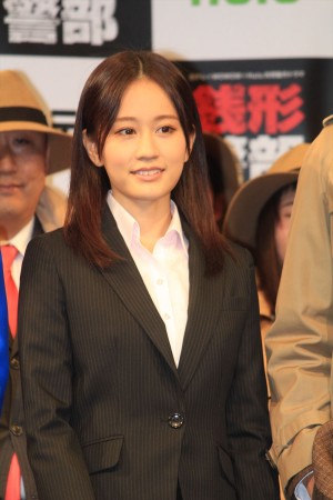 『金曜ロードSHOW！ 銭形警部』完成披露試写会に出席した、前田敦子