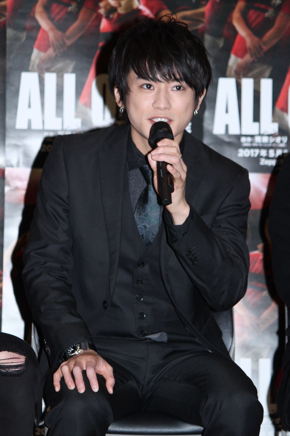 舞台『ALL OUT!!』原嶋元久、祇園役は運命？「身長はコントロールできない」