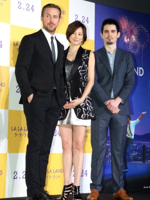 ライアン・ゴズリング＆米倉涼子＆デイミアン・チャゼル監督、『ラ・ラ・ランド』ジャパンプレミアに登場