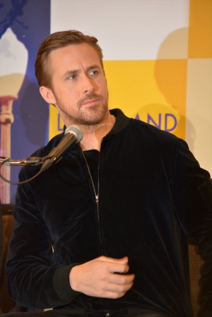 『ラ・ラ・ランド』来日記者会見に出席した、ライアン・ゴズリング