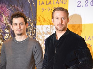 ライアン・ゴズリング＆デイミアン・チャゼル監督、『ラ・ラ・ランド』来日記者会見に出席