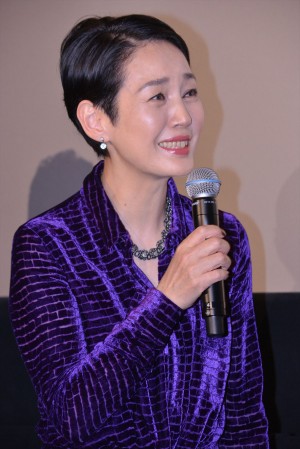 『ドクター・ストレンジ』初日舞台挨拶に出席した、樋口可南子