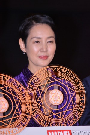 『ドクター・ストレンジ』初日舞台挨拶に出席した、樋口可南子