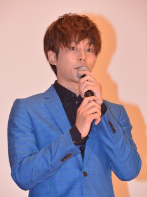 映画『キセキ －あの日のソビト－』初日舞台挨拶に出席した松坂桃李