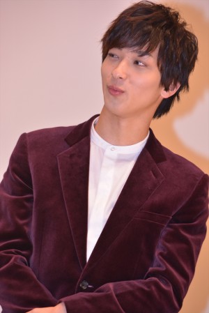 映画『キセキ －あの日のソビト－』初日舞台挨拶に出席した横浜流星