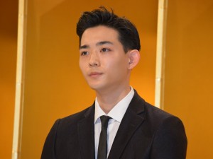 竜星涼、『ひよっこ』出演者発表会にて