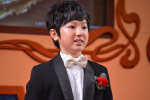 『美女と野獣』プレミアム吹替え版キャスト発表会に出席した、池田優斗