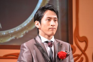 『美女と野獣』プレミアム吹替え版キャスト発表会に出席した、成河