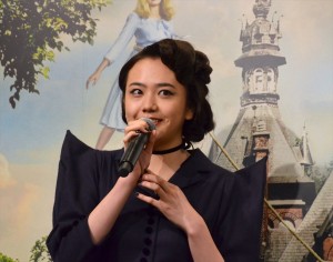 『ミス・ぺレグリンと奇妙なこどもたち』来日会見に出席した、松井愛莉